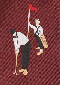 Paul Stuart Golf Silk Tie, thumbnail 3