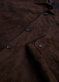 Paul Stuart Leather Shirt Jacket, thumbnail 2
