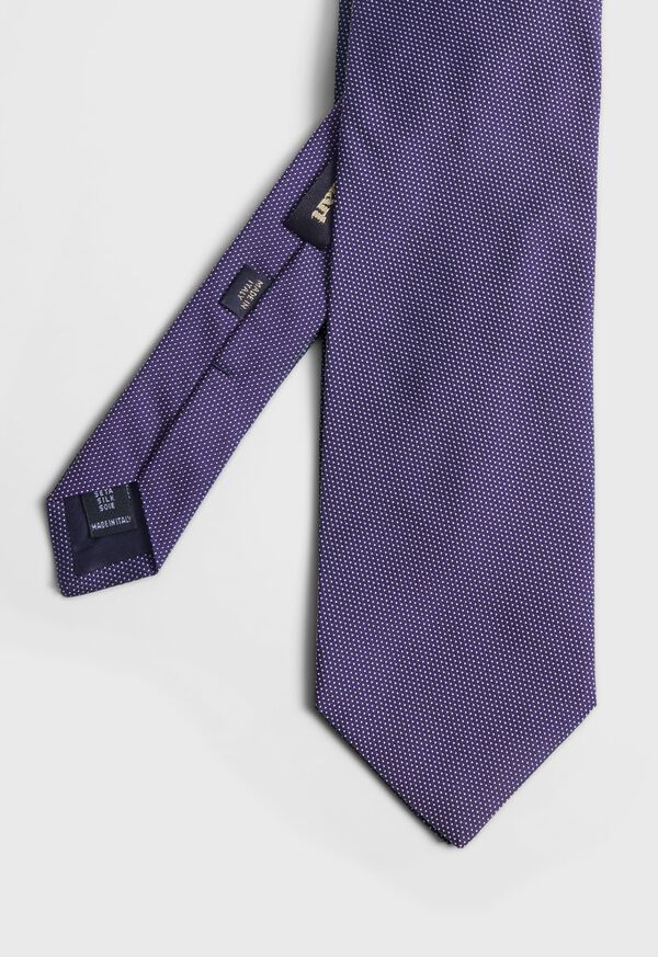 Paul Stuart Woven Silk Micro Dot Tie, image 1
