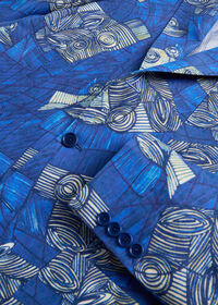 Paul Stuart Linen Printed Jacket, thumbnail 2