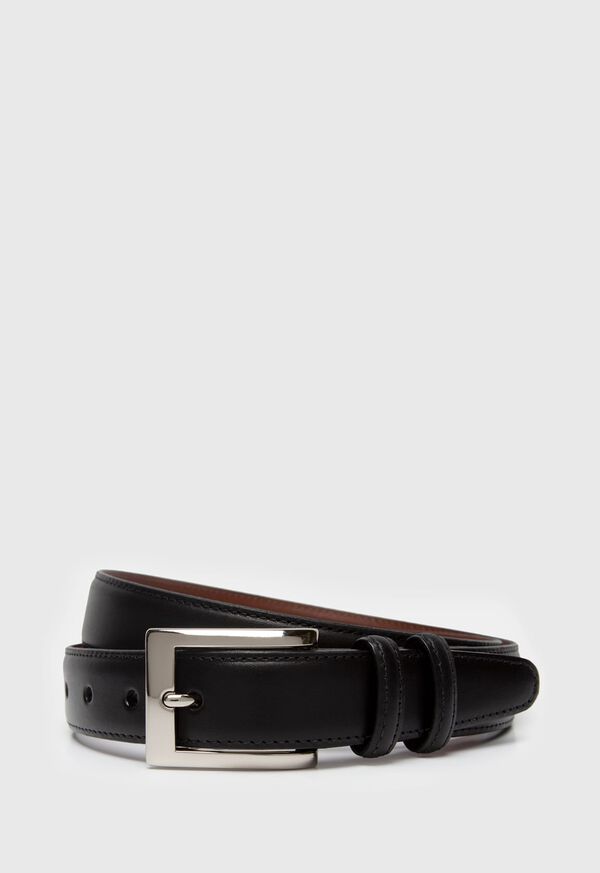 Paul Stuart Kipskin Leather Dress Belt, image 1