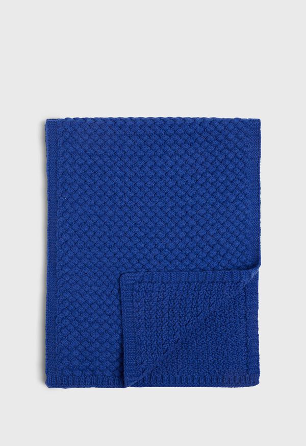 Paul Stuart Cashmere Basketweave Scarf, image 1