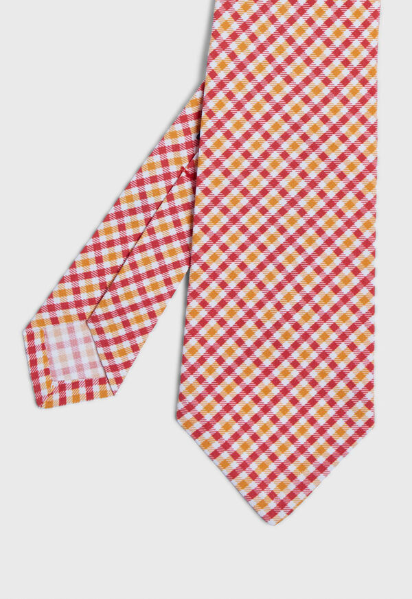 Paul Stuart Small Square Pattern Tie, image 1