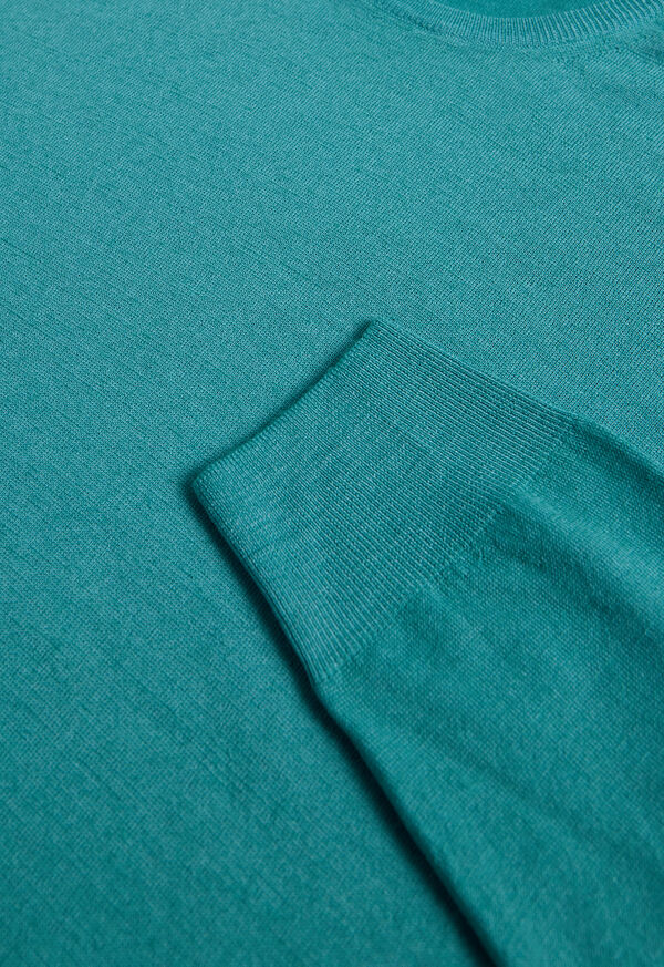 Paul Stuart Garment Dyed Wool Crewneck Sweater, image 2