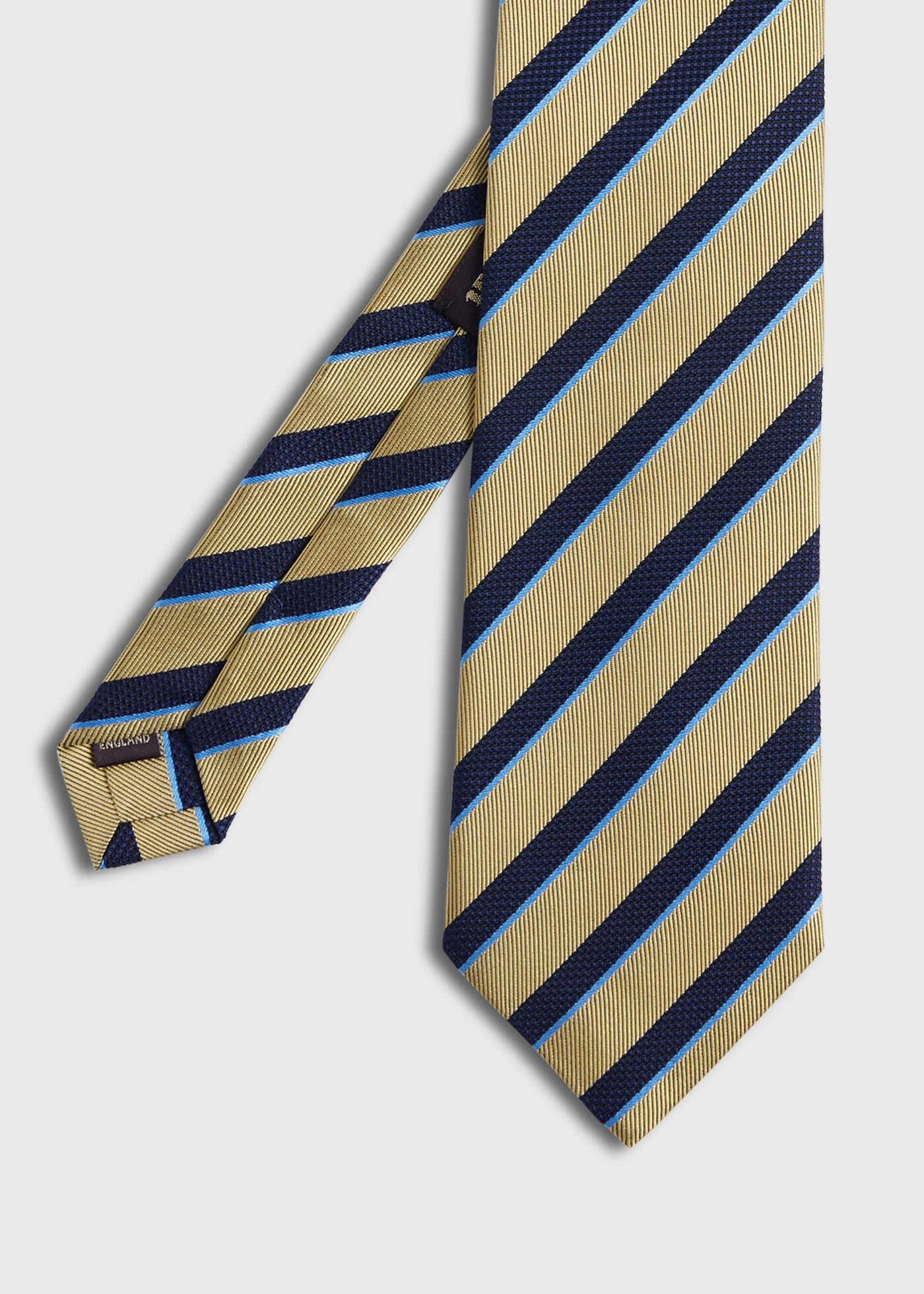 Silk Jacquard Stripe Tie