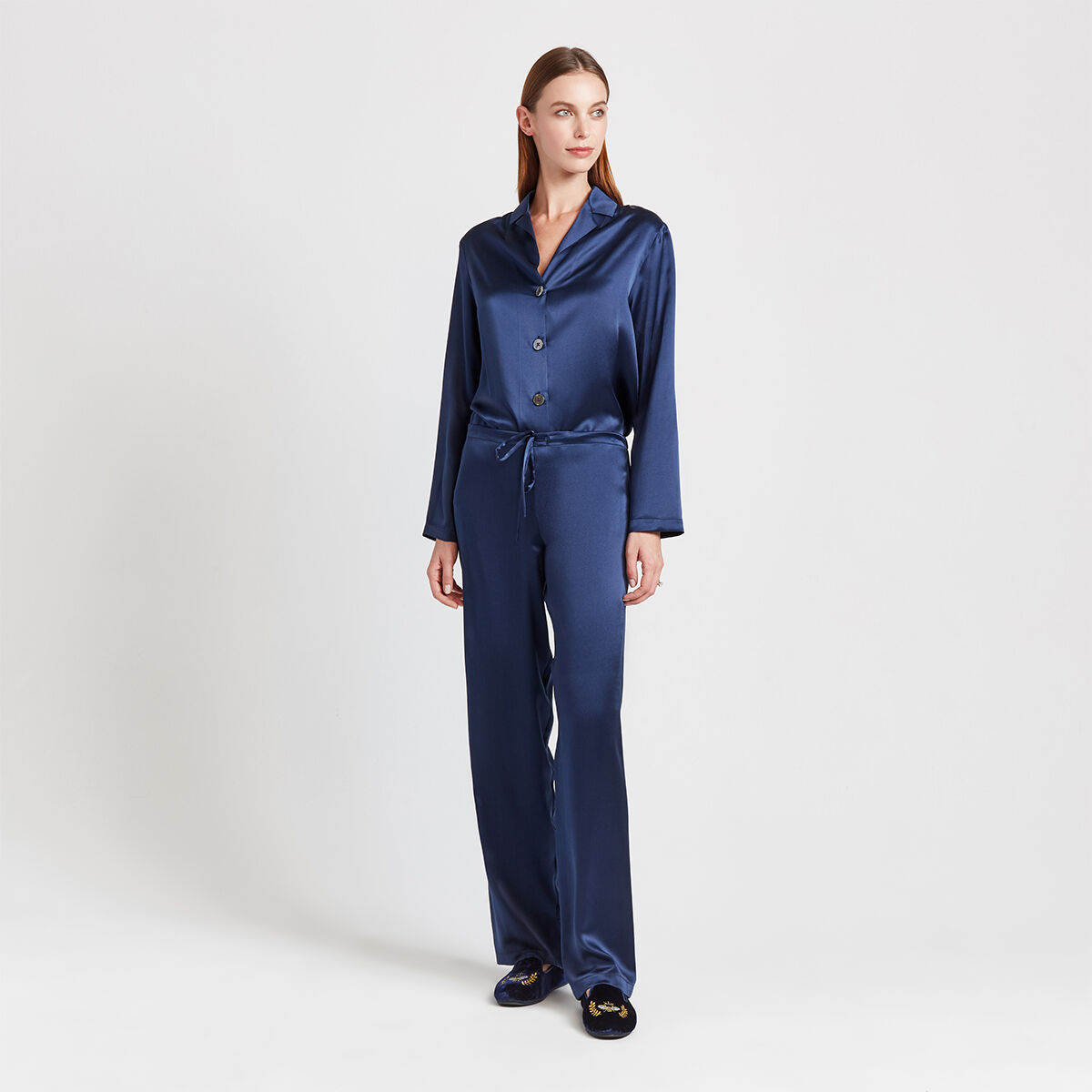 Silk Charmeuse Pajamas