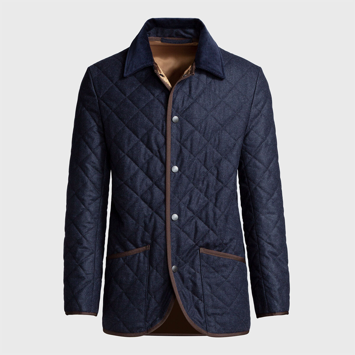 世界的に有名な Quilted Loden Jacket Barn ジャケット・アウター