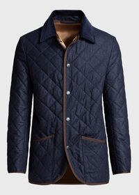 Paul Stuart Quilted Loden Barn Jacket, thumbnail 1