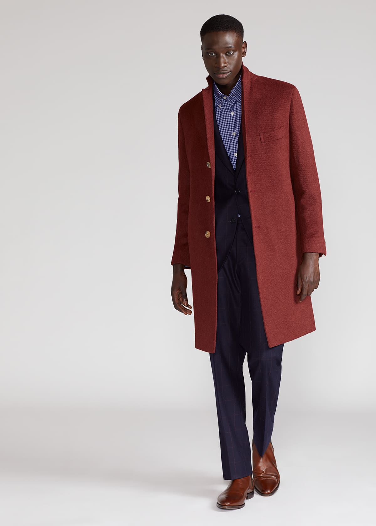 Single Breasted Overcoat