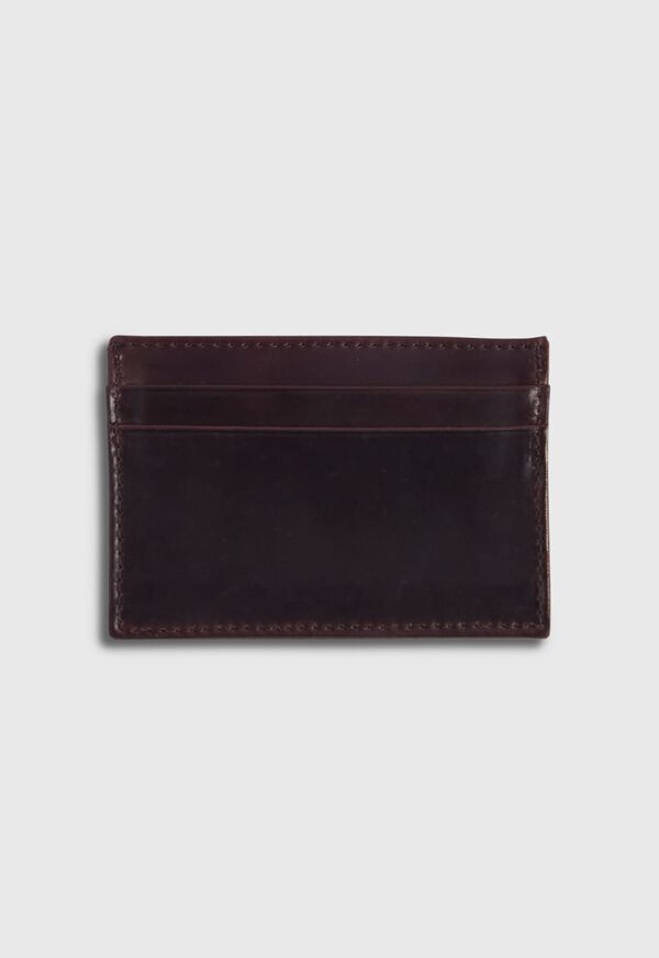 Paul Stuart Cordovan Flat Card Case, image 2