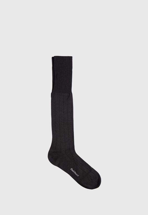 Paul Stuart Pin Stripe Over the Calf Sock, image 1