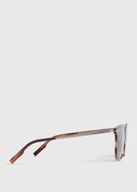 Paul Stuart ZEGNA Shiny Classic Havana Sunglasses, thumbnail 3