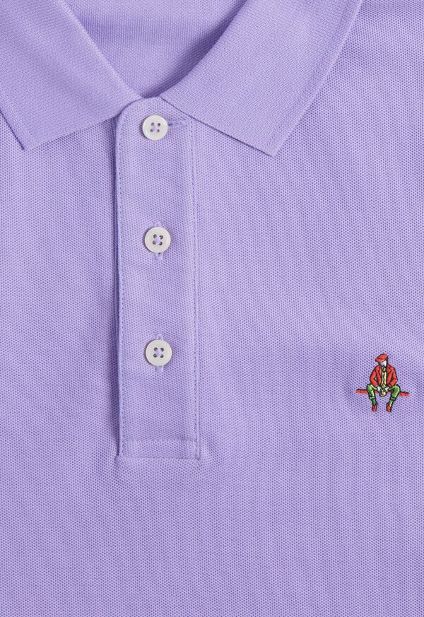 Paul Stuart Cotton Piqué Logo Polo, image 48