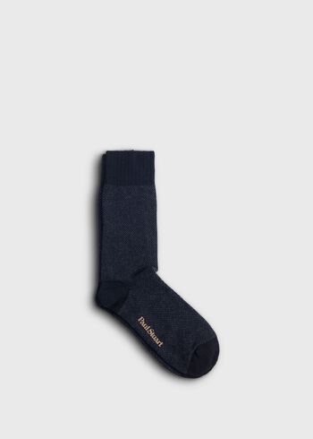 Paul Stuart Cashmere Blend Oxford Sock