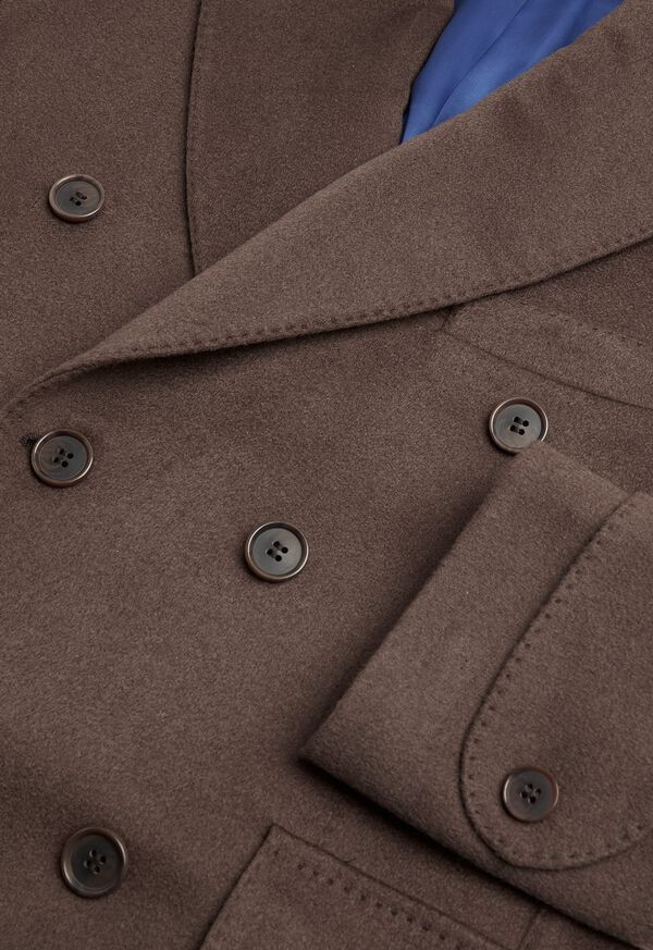 Paul Stuart Cashmere Double Breasted Short Coat, image 2