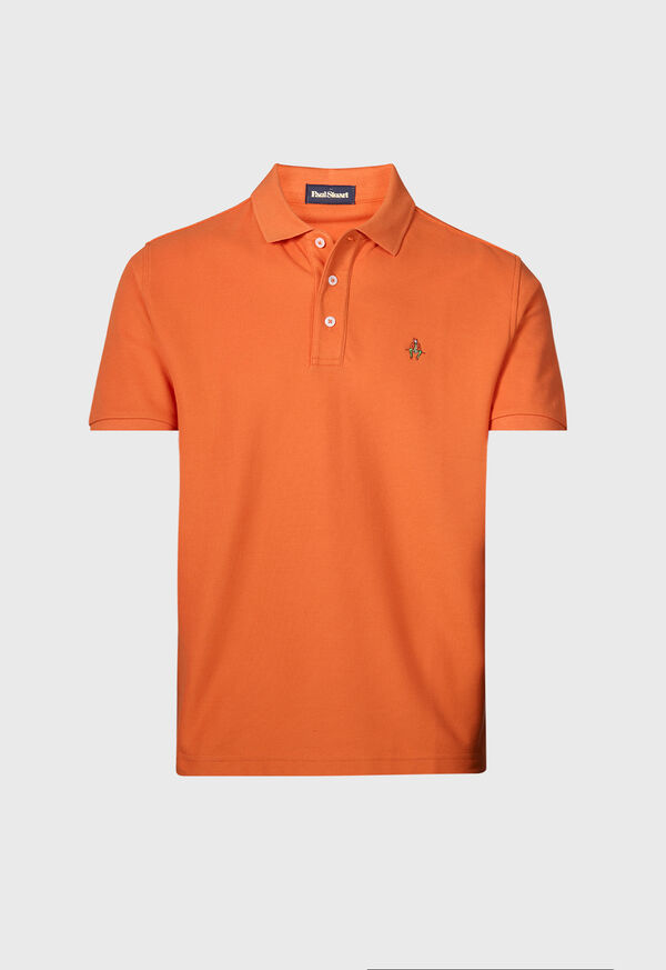 Paul Stuart Cotton Piqué Logo Polo, image 11