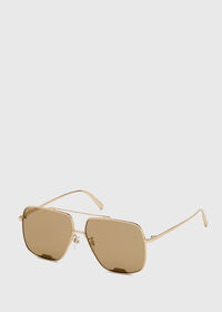 Paul Stuart Bally's Rose Gold Metal Sunglasses, thumbnail 1