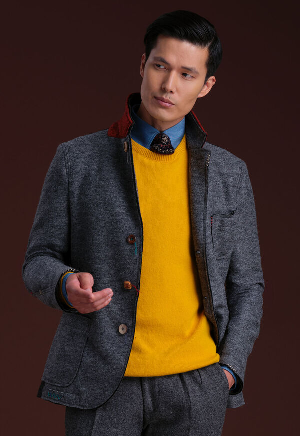 Paul Stuart Two Tone Raw Edge Jacket, image 2