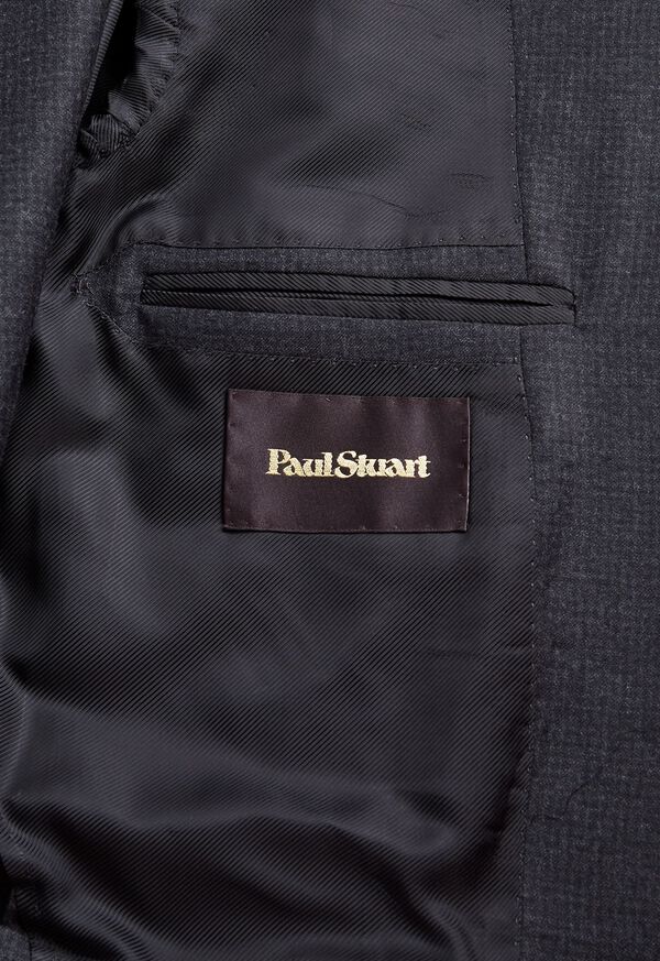 Paul Stuart Flannel Finish Mini Check Suit, image 4