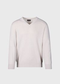 Paul Stuart Classic Cashmere V-Neck Sweater, thumbnail 1