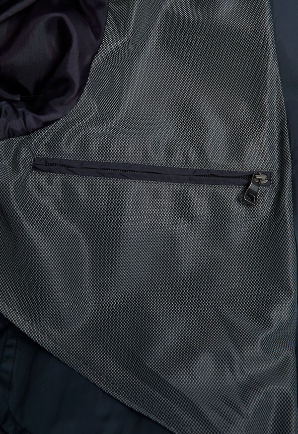 Paul Stuart Partially Lined Nylon Rain Coat, image 5