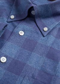 Paul Stuart Flannel Buffalo Check Sport Shirt, thumbnail 2