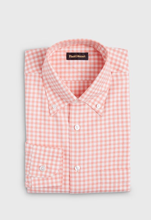 Paul Stuart Flannel Gingham Sport Shirt, image 1
