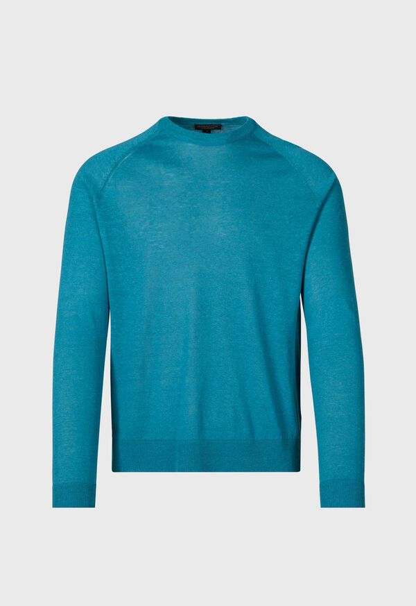 Paul Stuart Silk & Linen Raglan Sweater, image 1