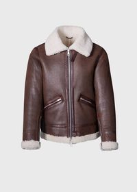 Paul Stuart Shearling Aviator Jacket, thumbnail 1