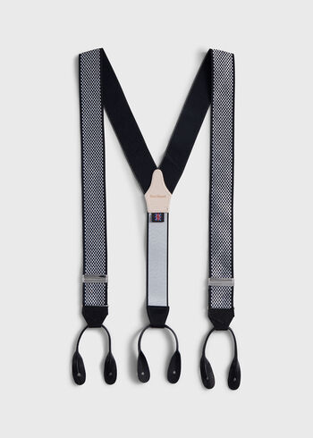 Paul Stuart Checkerboard Suspenders