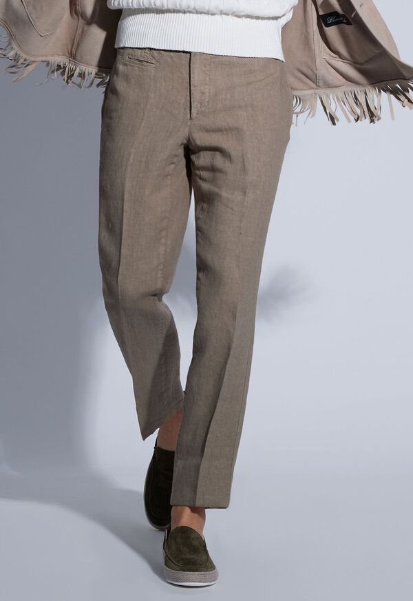 Paul Stuart Garment Dyed Linen Trouser, image 2