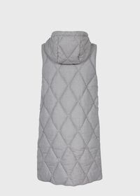 Paul Stuart Long Quilted Flannel Vest, thumbnail 3