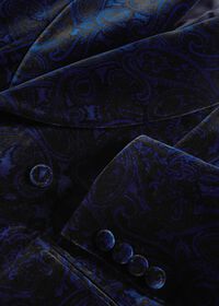 Paul Stuart Paisley Velvet Dinner Jacket, thumbnail 3