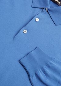 Paul Stuart Long Sleeve Pima Cotton Polo, thumbnail 2