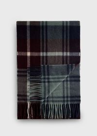Paul Stuart Woven Cashmere Plaid Scarf, thumbnail 1