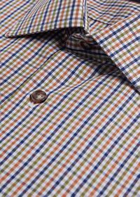 Paul Stuart Cotton Check Sport Shirt, thumbnail 2