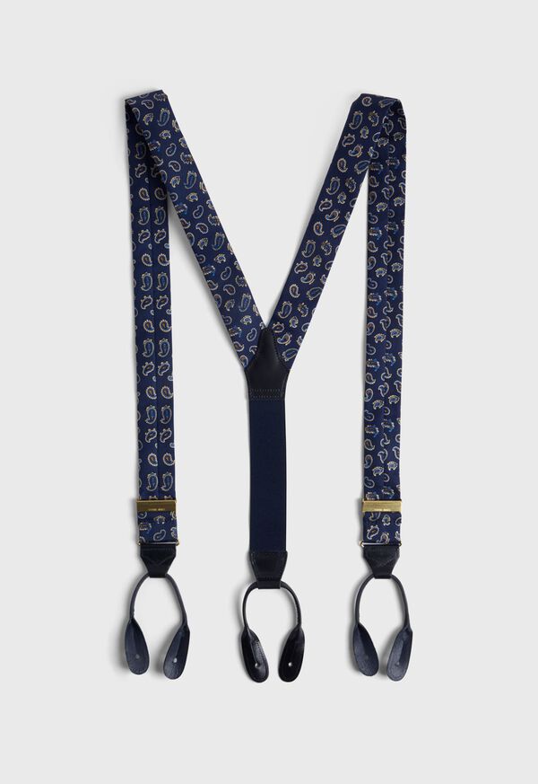 Paul Stuart Tossed Pine Suspenders, image 1
