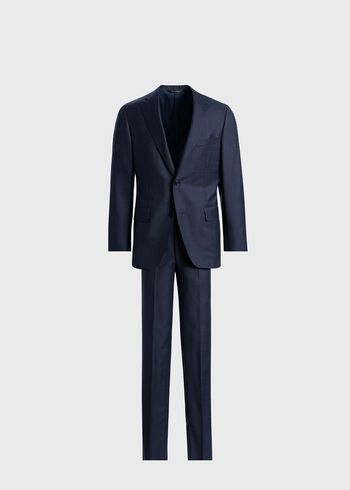 Paul Stuart All Year Wool Windowpane Suit