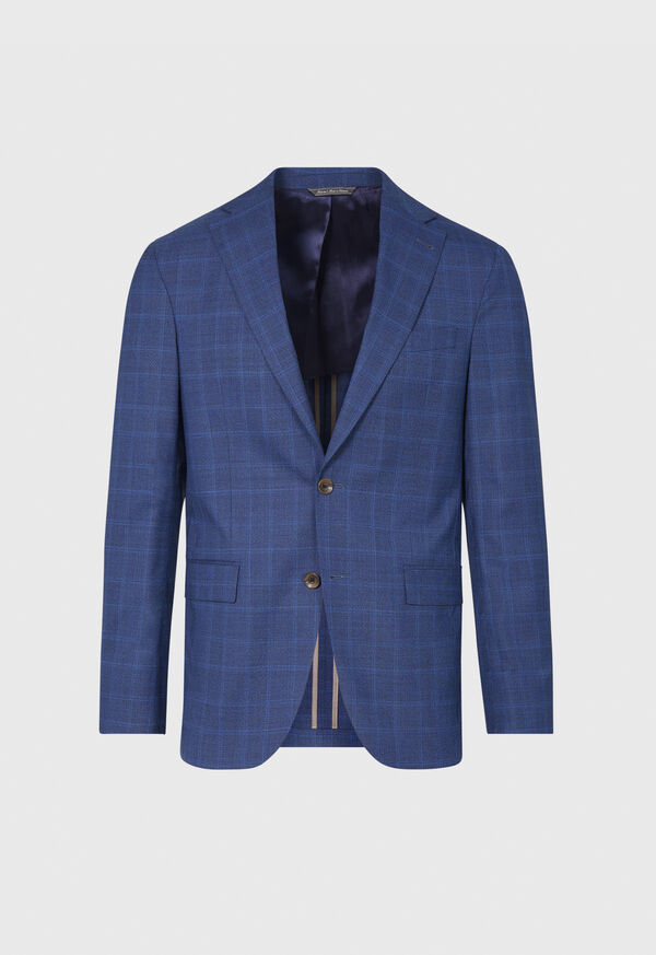 Paul Stuart Wool Blend Plaid All Year Jacket, image 1