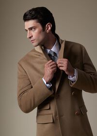 Paul Stuart Double Breasted Cashmere Overcoat, thumbnail 2