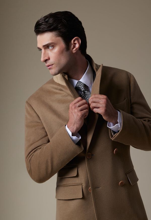 Paul Stuart Double Breasted Cashmere Overcoat, image 2