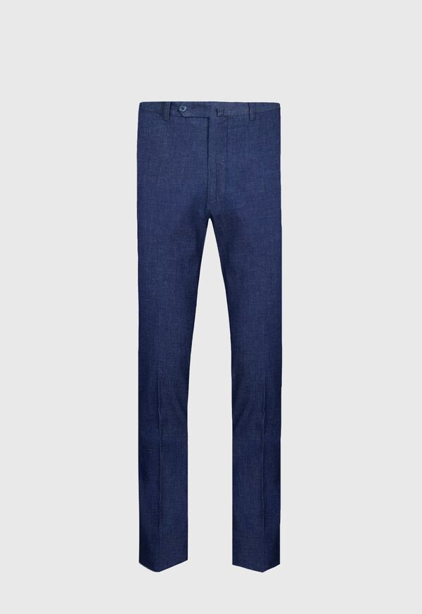 Paul Stuart Garment Washed Denim Trouser, image 1