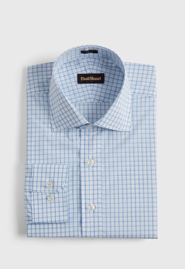 Paul Stuart Graph Check Dress Shirt, image 1
