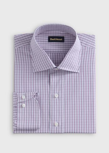 Paul Stuart Small Check Dress Shirt