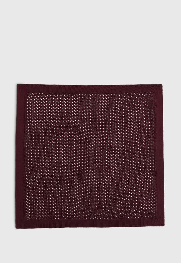 Paul Stuart Knitted Silk Pocket Square, image 2