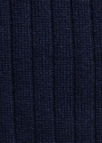 Paul Stuart Solid Color Ribbed Sock, thumbnail 3