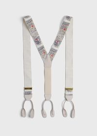 Paul Stuart Jacquard Hunting Scene Braces, thumbnail 1
