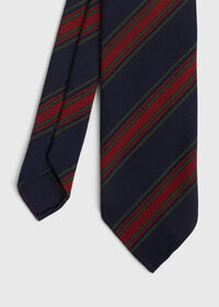 Paul Stuart Wool Blend Stripe Tie, thumbnail 1