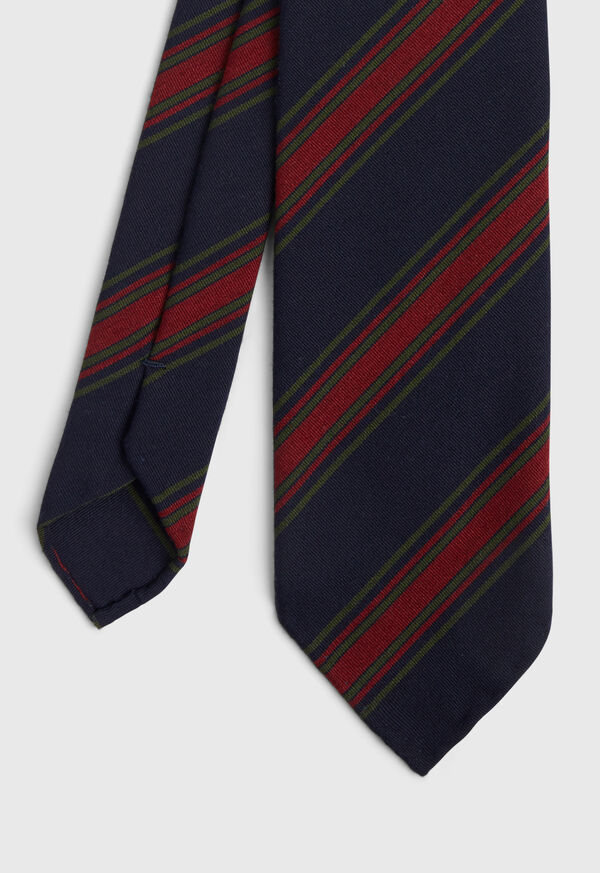 Paul Stuart Wool Blend Stripe Tie, image 1