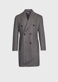 Paul Stuart Wool Double Breasted Coat, thumbnail 1
